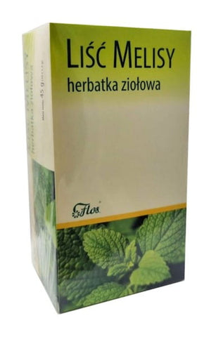 Herbal tea lemon balm leaves 45 g 30x15g FLOS