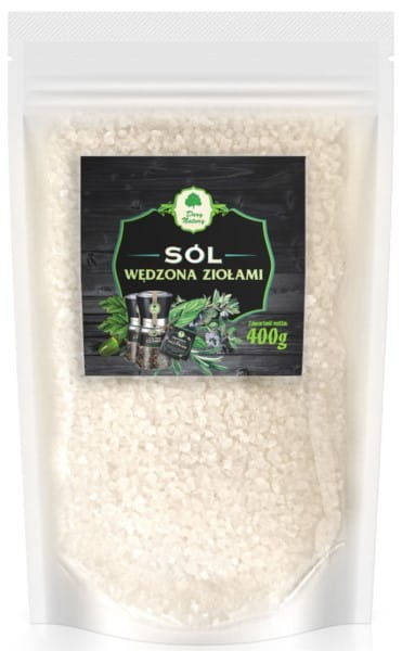 Salt, smoked with herbs 400g GIFTS OF NATURE