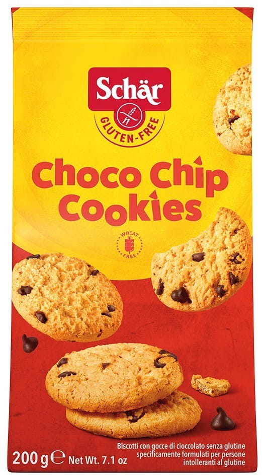 Choco Chip Cookie - Kekse mit Schokoladenbaiser. 200 g SCHÄR - Biogo.de