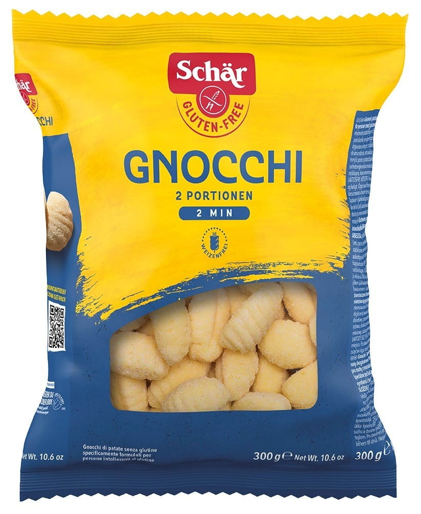 Gnocchi - alb�ndigas de patata sin purpurina. 300 g SCHAR