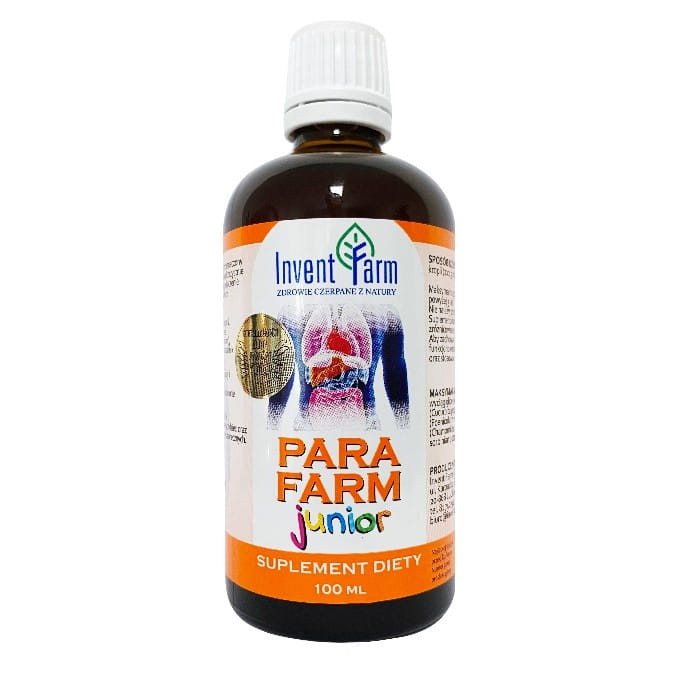Para Farm Junior Liquid 100ml (parasites) INVENT FARM