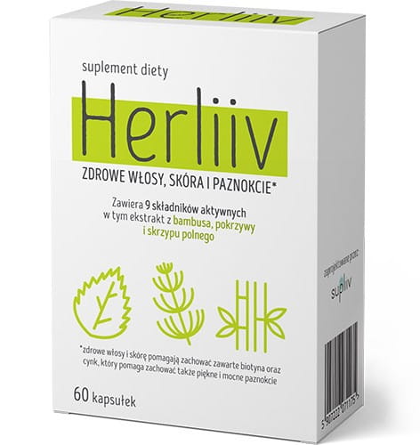 Herliiv 60 kapsúl – zdravé vlasy, pokožka a nechty