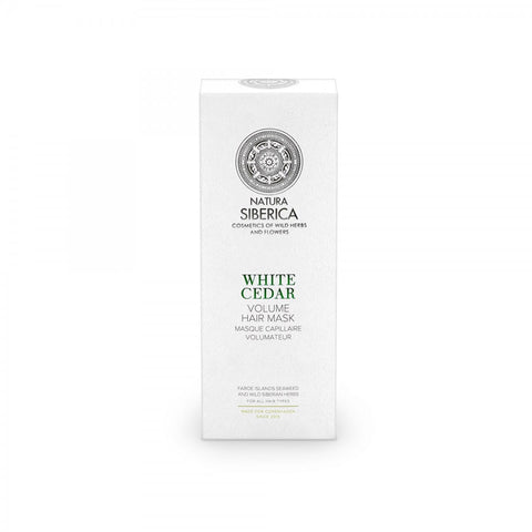 Maschera volumizzante per capelli al cedro bianco da 200 ml