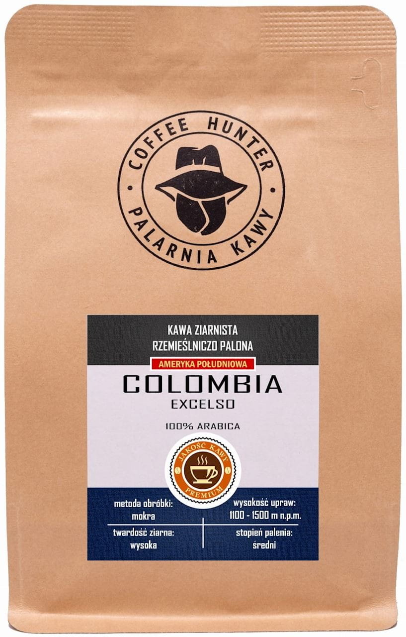 Arabica-Kaffeebohnen 100% Kolumbien fair gehandelt BIO 250 g - COFFEE HUNTER - Biogo.de Main image