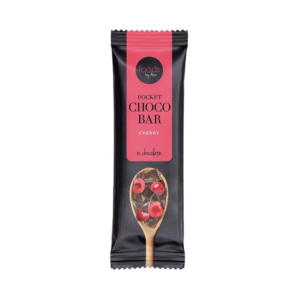Schokoriegelkirsche in Schokolade 35 g FOODS BY ANN - Biogo.de