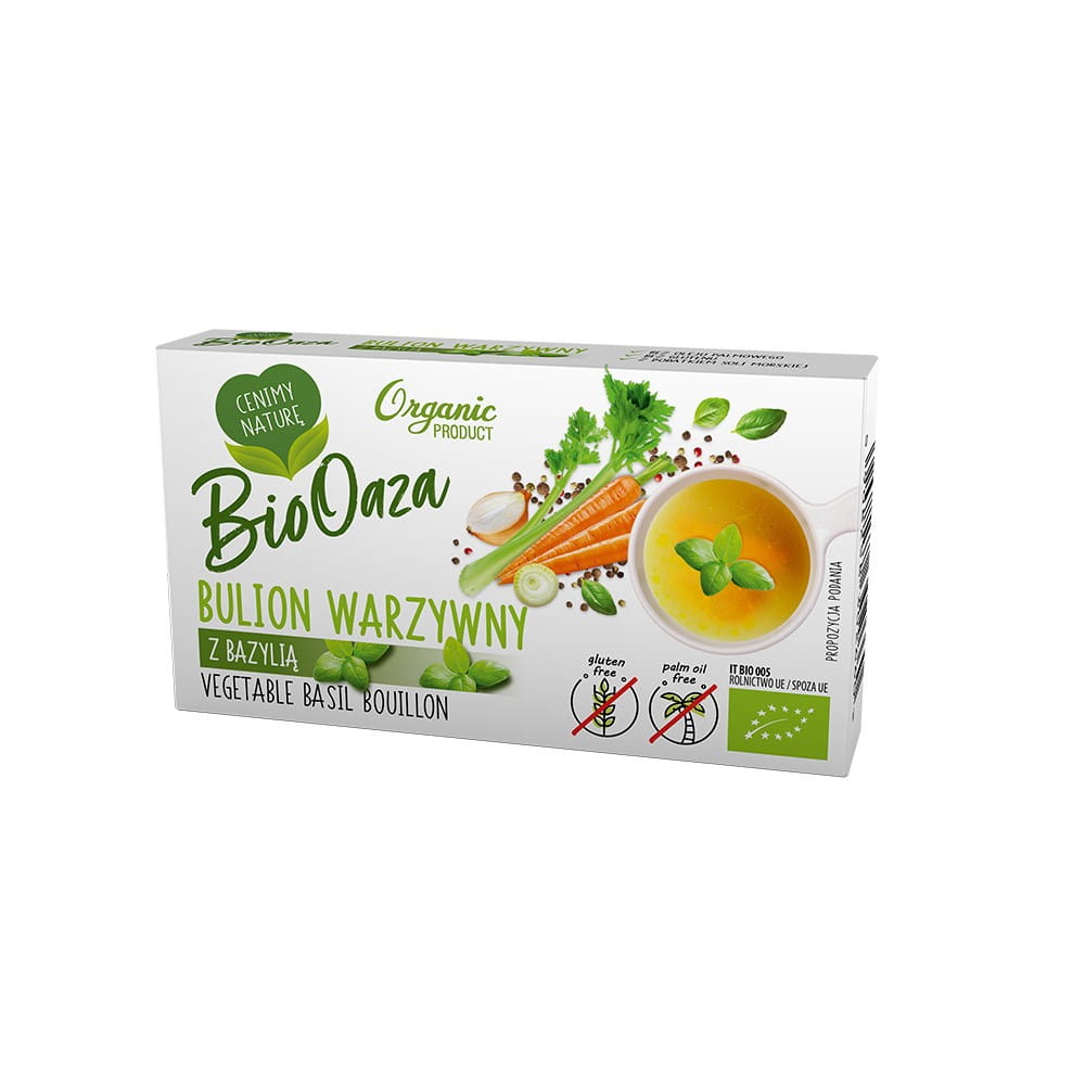 Gemüsebrühe mit Basilikum BIO 66 g - Biogo.de