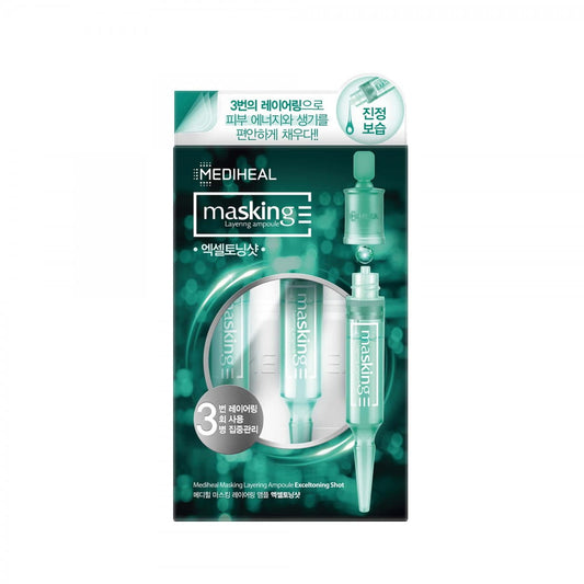Revitalisierende und Anti-Falten-Gesichtsampulle 3x4 ml - MEDIHEAL - Biogo.de