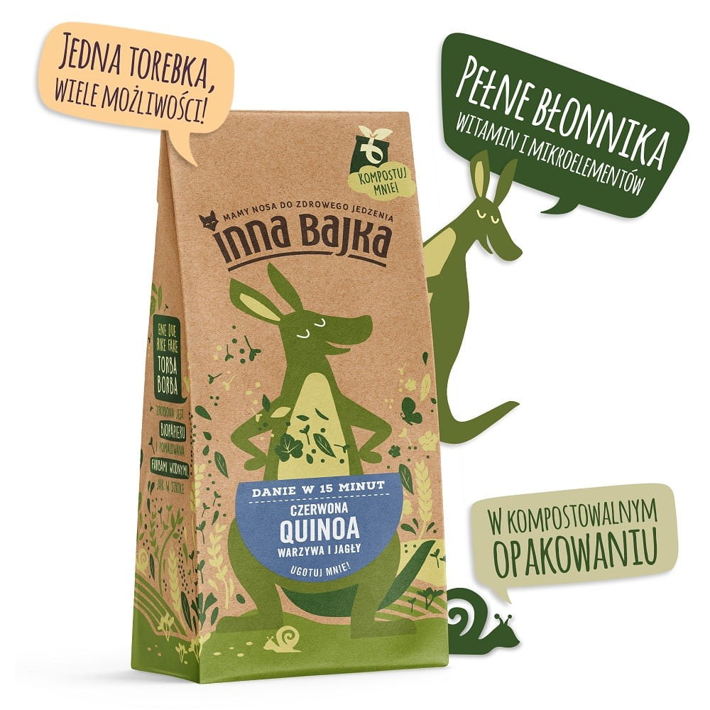 Roter Quinoa mit Gemüse und Hirse 200 g - ANOTHER TALE - Biogo.de