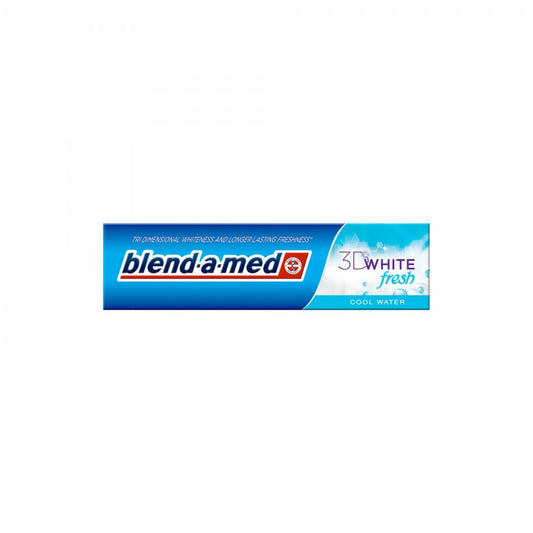 Zahnpasta 3d weißes frisches kühles Wasser 100 ml - BLENDAMED - Biogo.de