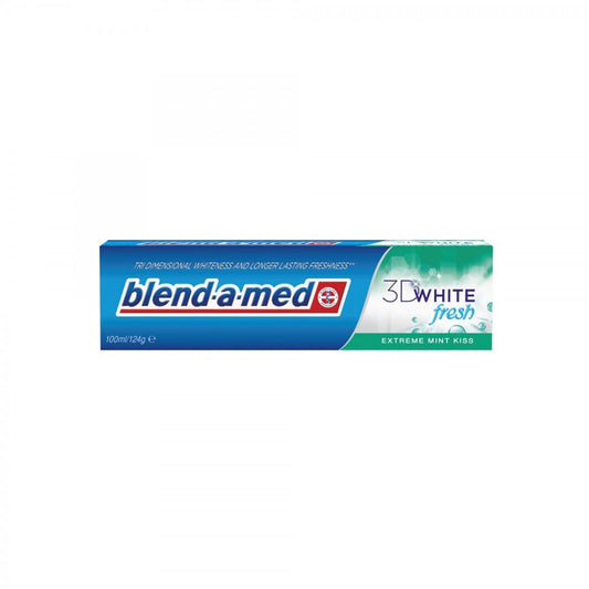 Zahnpasta 3d white fresh extreme mint kiss 100 ml - BLENDAMED - Biogo.de