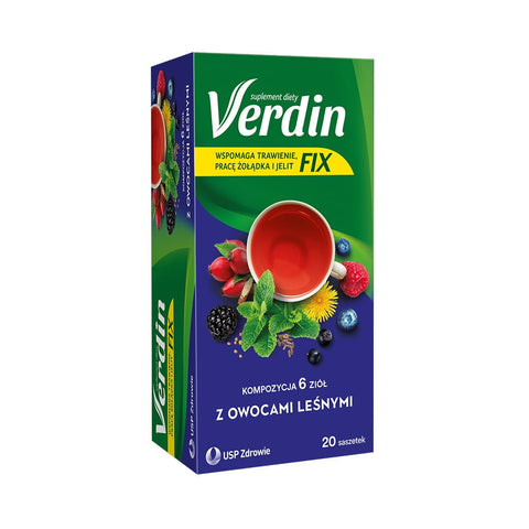 Herbes aux fruits des bois 20 sachets - VERDIN FIX