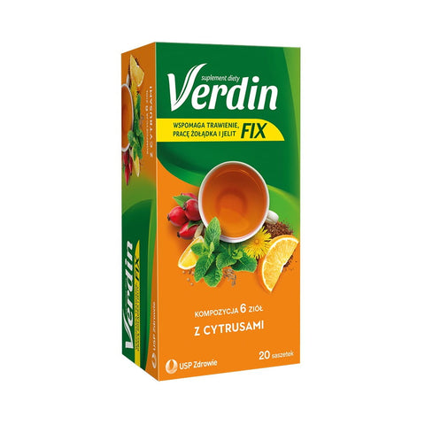 Herbes aux agrumes 20 sachets - VERDIN FIX