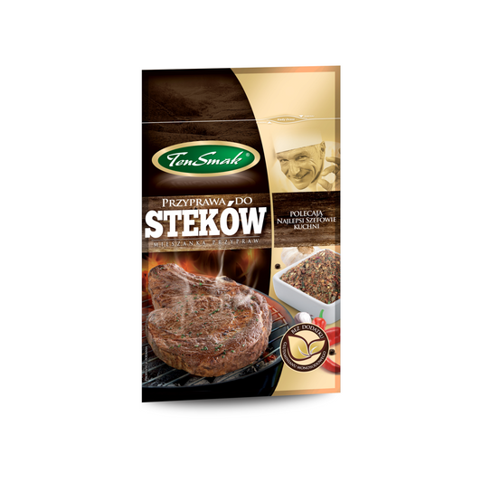 Gewürz für Steak, 30 g, von Ten Smak, mit aromatischer Mischung für saftiges Grillfleisch, auf Bild 91145.