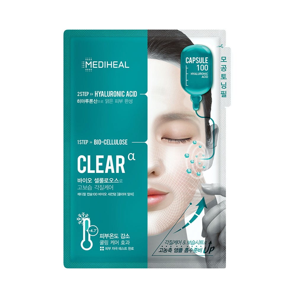 Maschera viso in 2 fasi con acido ialuronico 23 ml + 4 ml - MEDIHEAL