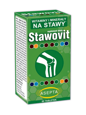 Vitamine und Mineralstoffe für die Gelenke Stawovit 60 ASEPTA