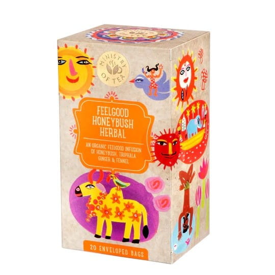 AYURVEDISCHER TEE MIT TRIPHALA (WOHLHONIGBUSH-KRÄUTER) BIO (20 x 1,8 g) 36 g - MINISTRY OF TEA - Biogo.de