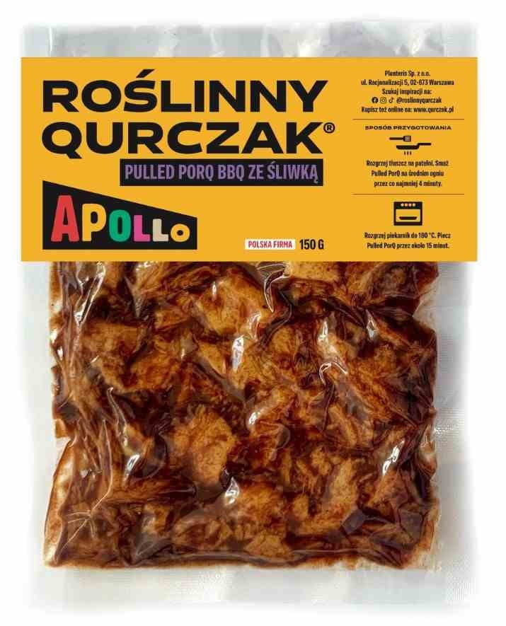 Apollo Vegetable Qurczak® Pulled PorQ BBQ so slivkou 150g