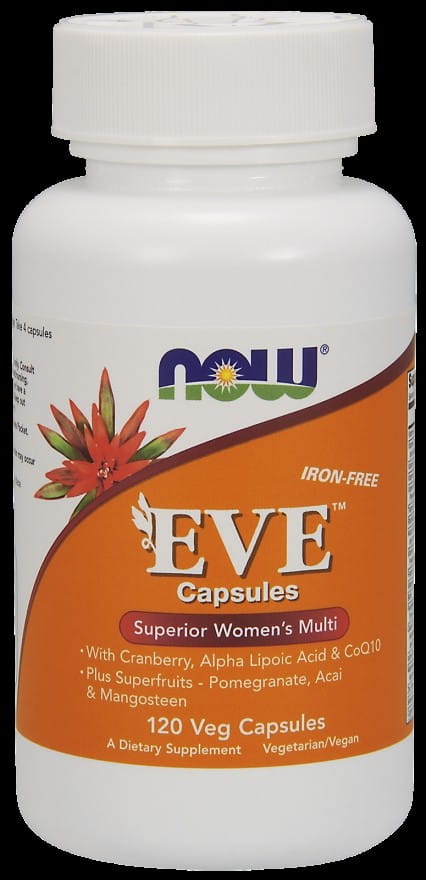 NOW FOODS Eve Superior Women's Multi 120vcaps. - Multi vitamines pour femmes