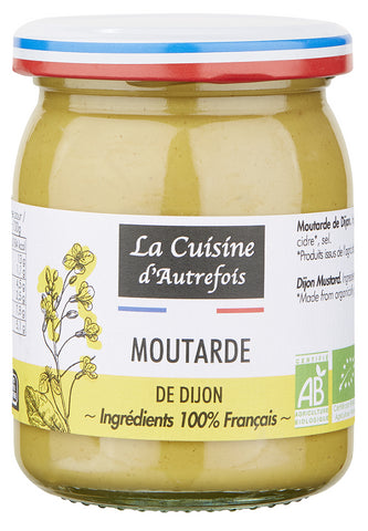 MOSTAZA DIJON BIO 215 g - LA CUISINE D AUTREFOIS