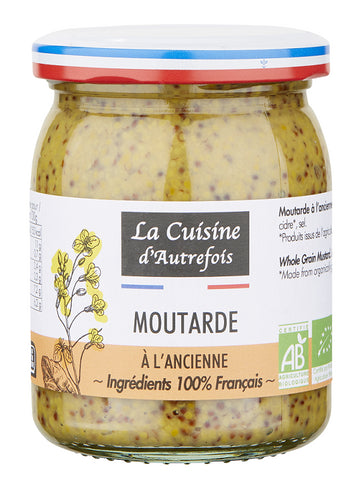 ANTICA SENAPE FRANCESE L'ANCIENNE BIO 210 g - LA CUISINE D AUTREFOIS