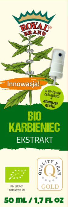 KARIN-EXTRAKT IN TROPFEN BIO 50 ml + ZERSTÄUBER - ROYAL BRAND - Biogo.de