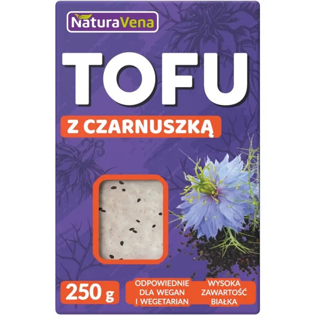 Dados de tofu con comino negro 250 g - NaturAvena
