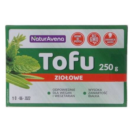 Tofu a las hierbas en cubitos 250 g - NaturAvena