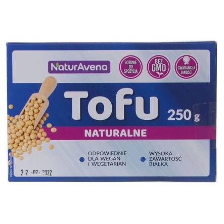 Cube de tofu naturel 250 g - NaturAvena