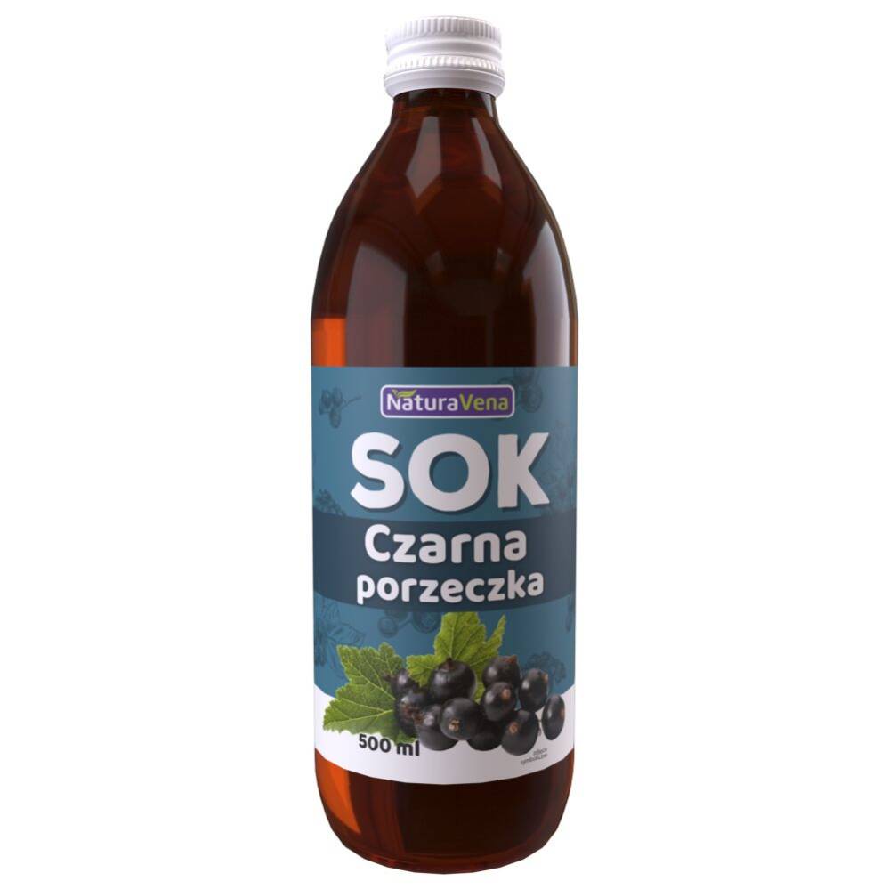 Blackcurrant Juice 500 ml - NaturAvena