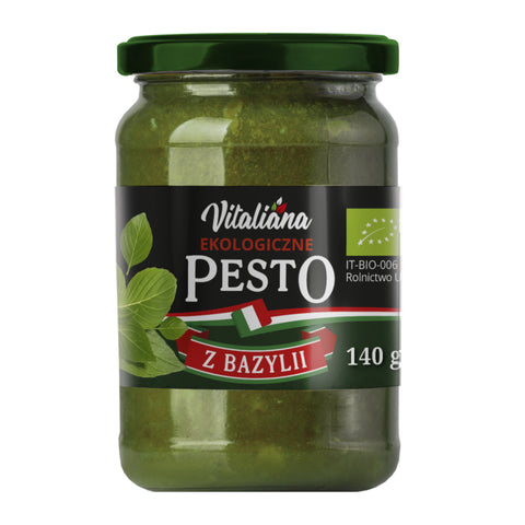 Pesto de basilic Bio 140 g NaturAvena