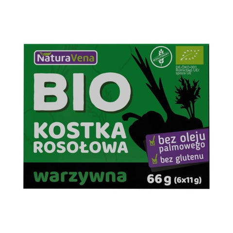 Zeleninový vývar kocky 66 g bio - NaturAvena