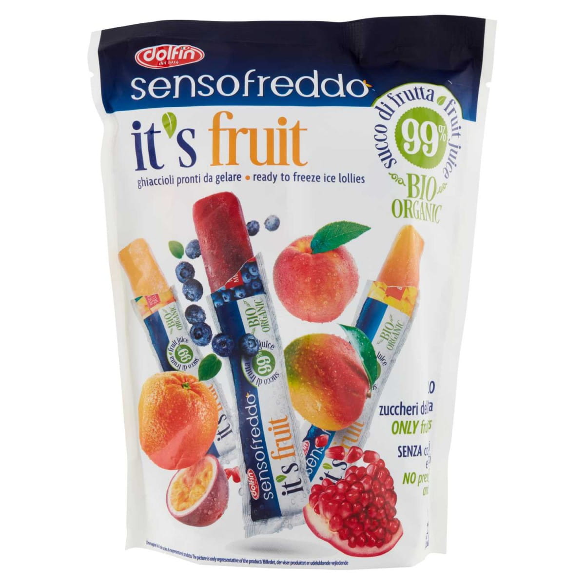 BIO FRUCHTEIS (10 x 40 ml) 400 ml - SENSOFREDDO - Biogo.de