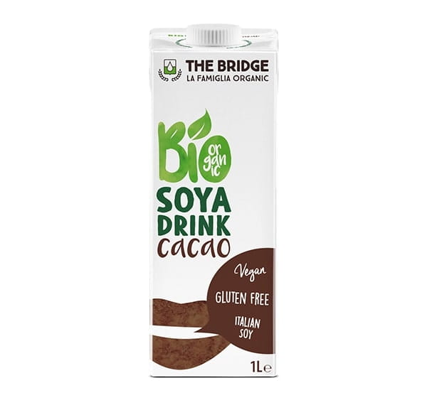 Boisson au soja et au chocolat sans gluten 1000ml EKO THE BRIDGE