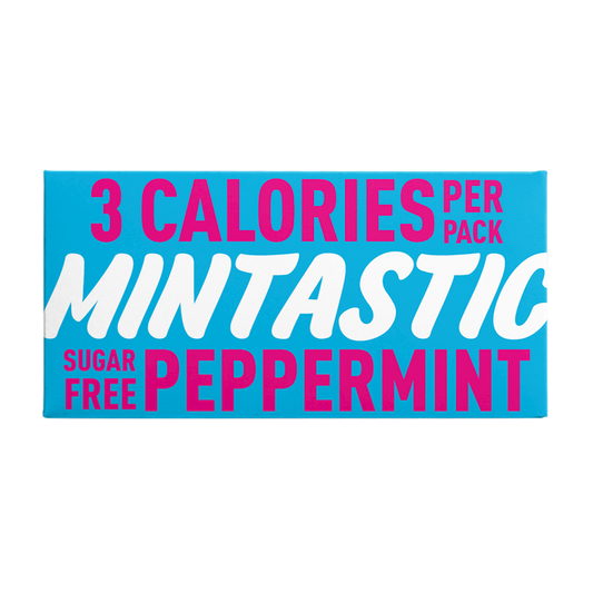 MINTASTIC Pfefferminz-Lutschtabletten mit Erythrit, 25 g, 25 Stück, erfrischende Minzbonbons in Packung