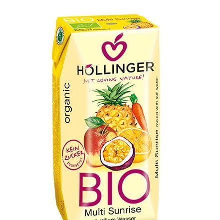 Mehrfruchtsaftgetränk sunrise BIO 200 ml - HOLLINGER