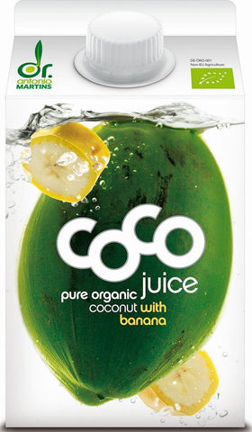 Kokoswasser mit Banane BIO 500 ml - COCO (DR. MARTINS)