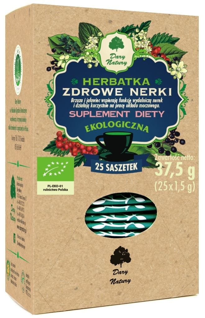 Gesunder Nierentee BIO (25 x 15 g) - GESCHENKE DER NATUR Κύρια εικόνα προϊόντος
