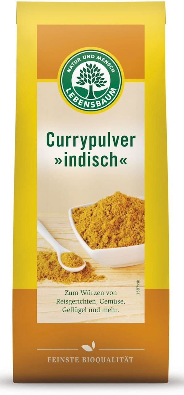 Indisches Curry BIO 50 g - LEBENSBAUM Hover Image