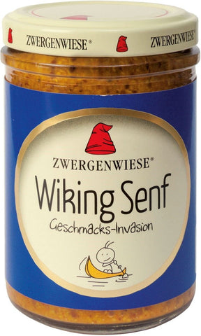Wikinger glutenfreier Senf BIO 160 ml - ZWERGENWIESE