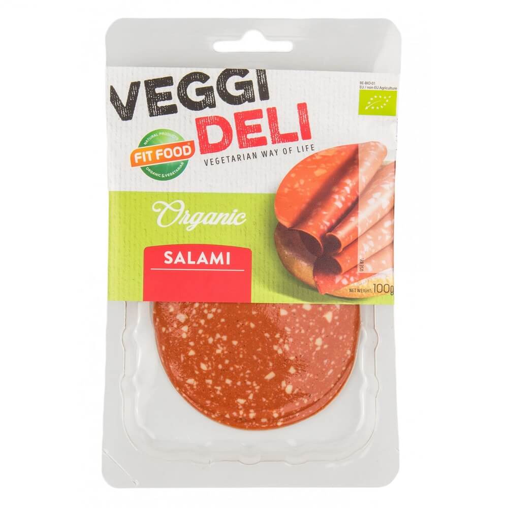 Vegetarische Alternative BIO Salamischeiben 100 g VEGGI DELI