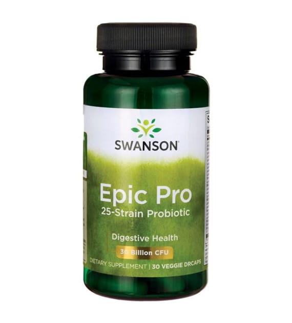 Epic pro 25 Stamm probiotische dr 30 SWANSON vegetarische Kapseln Hover Image