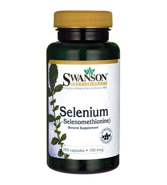 Selen Select Selenomethionine 100mcg Selen 200 SWANSON Kapseln