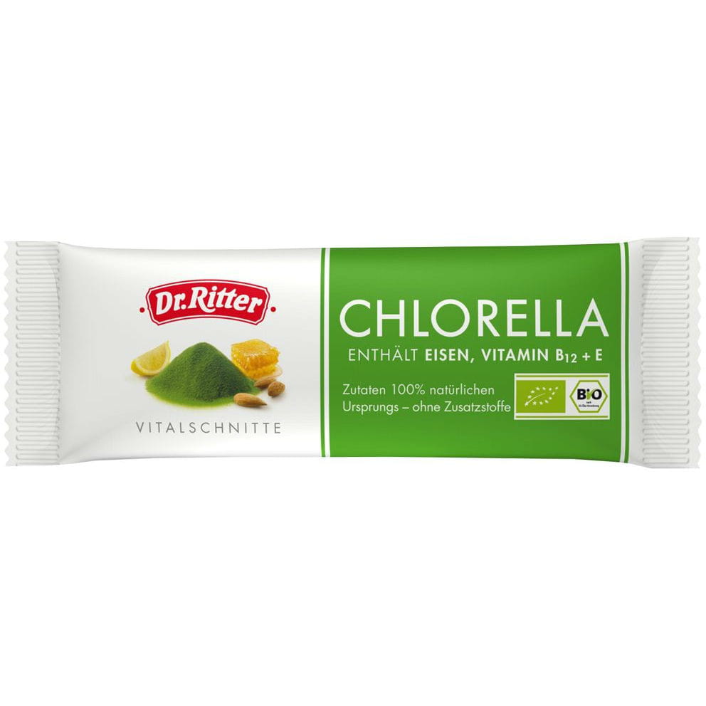 Chlorella Energieriegel BIO 40 g - DR. RITTER