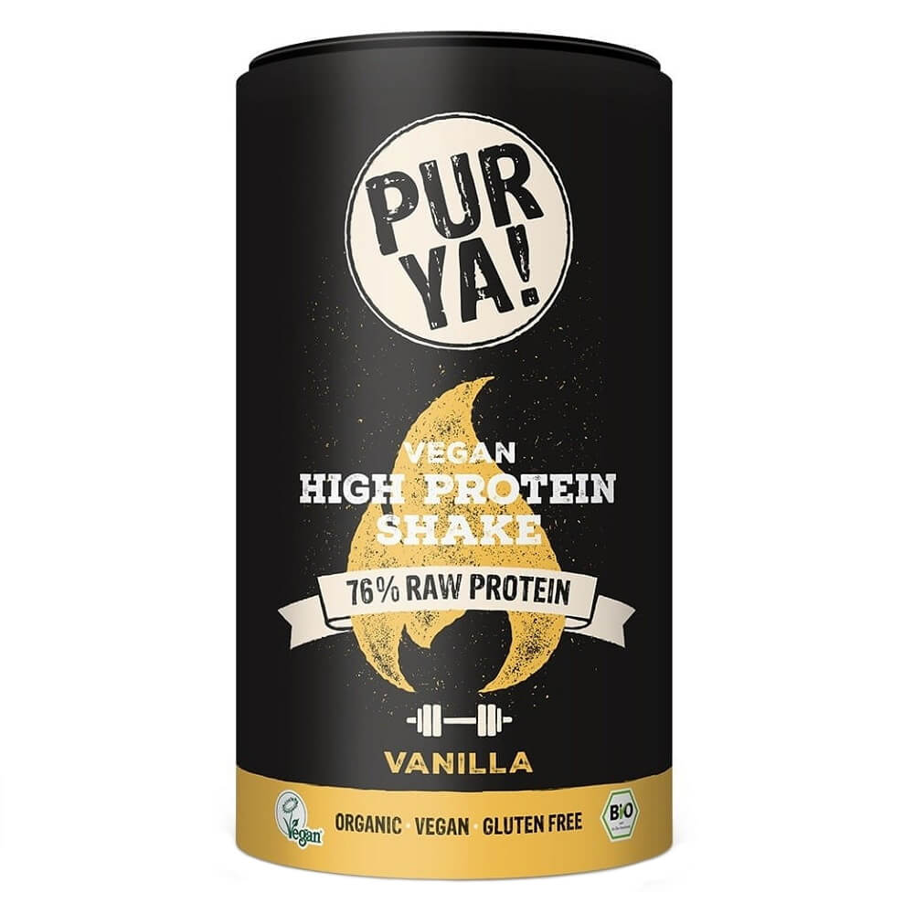 Proteinreicher Shake in Pulverform mit Vanillegeschmack BIO 550g - PUR YA!
