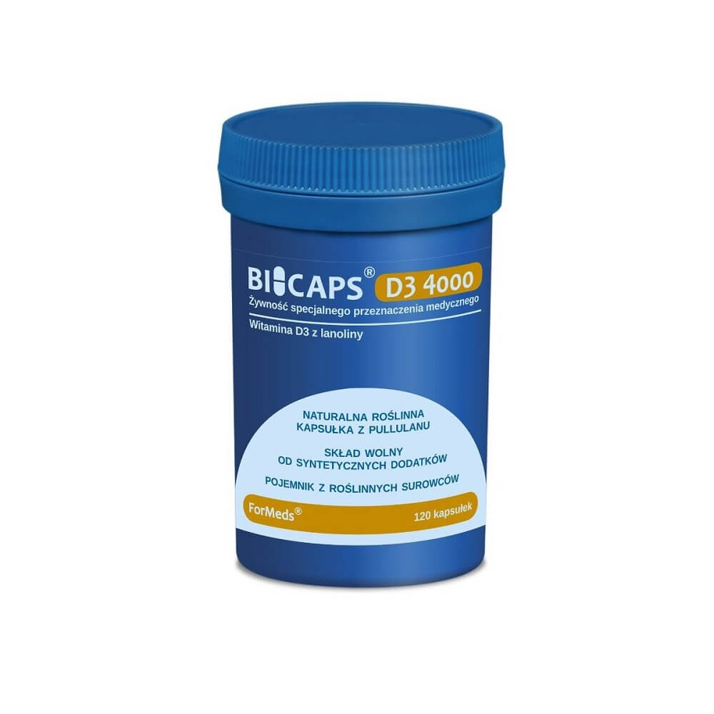 Bicaps Vitamin D3 4000 IE 120 Portionen von 120 FORMEDS-Kapseln