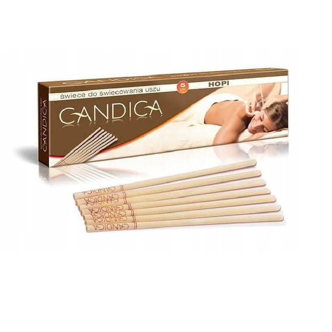 Candica Hopi Ohrkerzen 5 Paar / Packung AURA HERBALS Hover Image