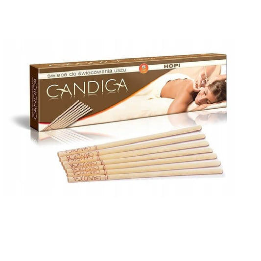Candica Hopi Ohrkerzen 5 Paar / Packung AURA HERBALS