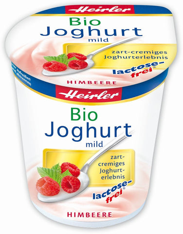 Himbeerjoghurt laktosefrei 35% Fett BIO 150 g - HEIRLER