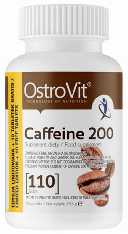 Koffein Koffein 200mg 110 Tabletten OSTROVIT