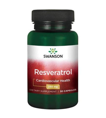 Japanischer Staudenknöterich-Wurzel-Resveratrol 250 mg Resveratrol 30 Kapseln SWANSON